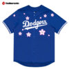 Front Takashi Murakami + Dodgers World Tour Tokyo Series 2025 Baseball Jersey