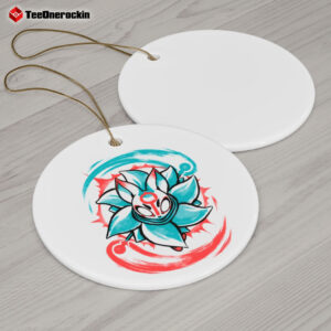 The Teal Lotus Blooms 2025 Ornament