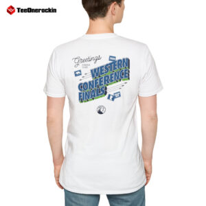 Back 2025 Western Conference Finals Wolves Back Game 4 Shirt