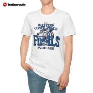 [Front+Back] 2025 Western Conference Finals Wolves Back Game 4 Shirt