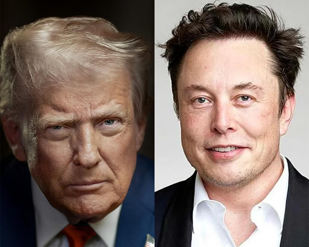 AOC reacts to Trump and Elon Musk's feud