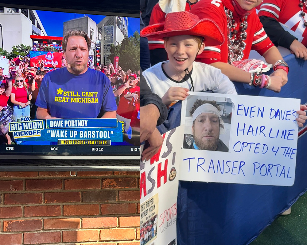 Dave Portnoy Unleashes Michigan Mayhem on Big Noon Kickoff Dave Portnoy Unleashes Michigan Mayhem on Big Noon Kickoff