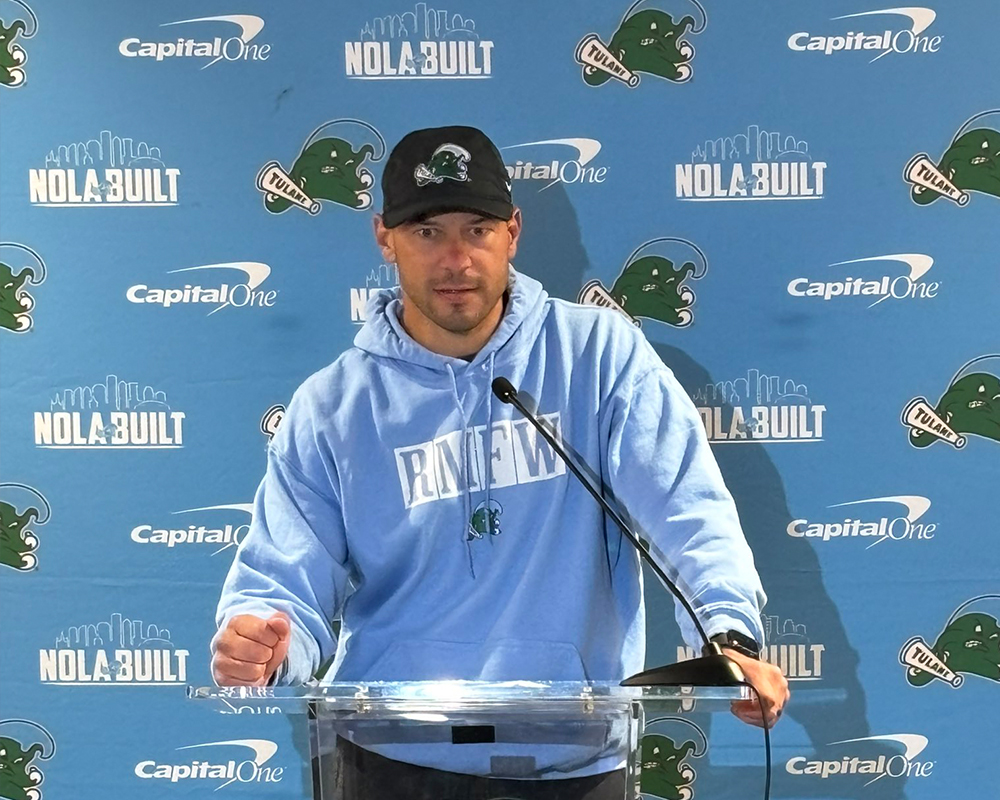 Tulane Green Wave's Slogan That Says It All Jon Sumrall's RMFW