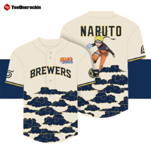 Brewers Naruto 2026 Baseball Jersey