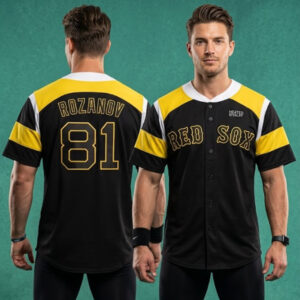 Boston Red Sox Heated Rivalry Rozanov 81 Baseball Jersey