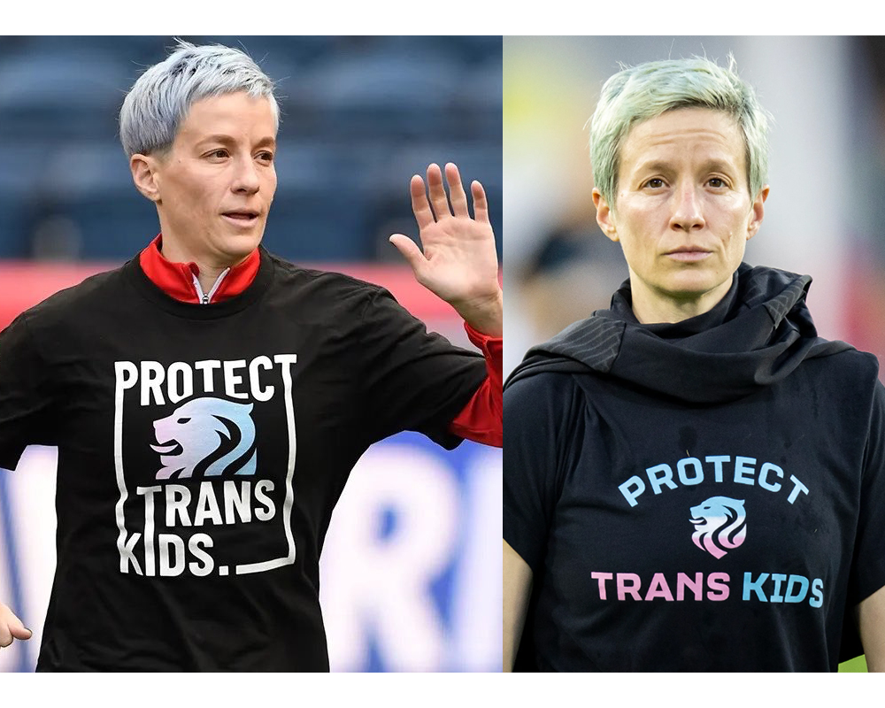 Megan Rapinoe's Go To Protect Trans Kids Shirt
